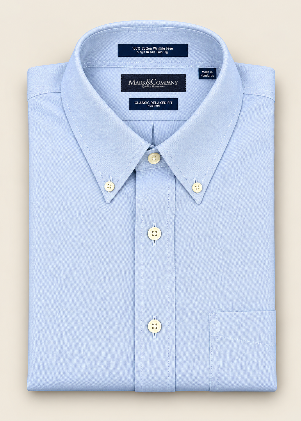 Classic Fit Button Down Collar Shirt