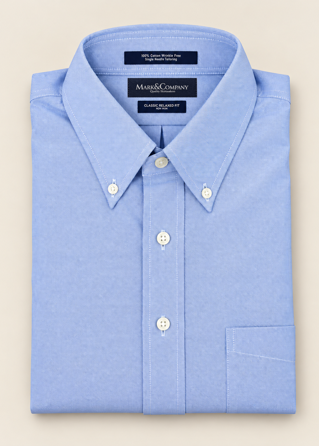 Classic Fit Button Down Collar Shirt