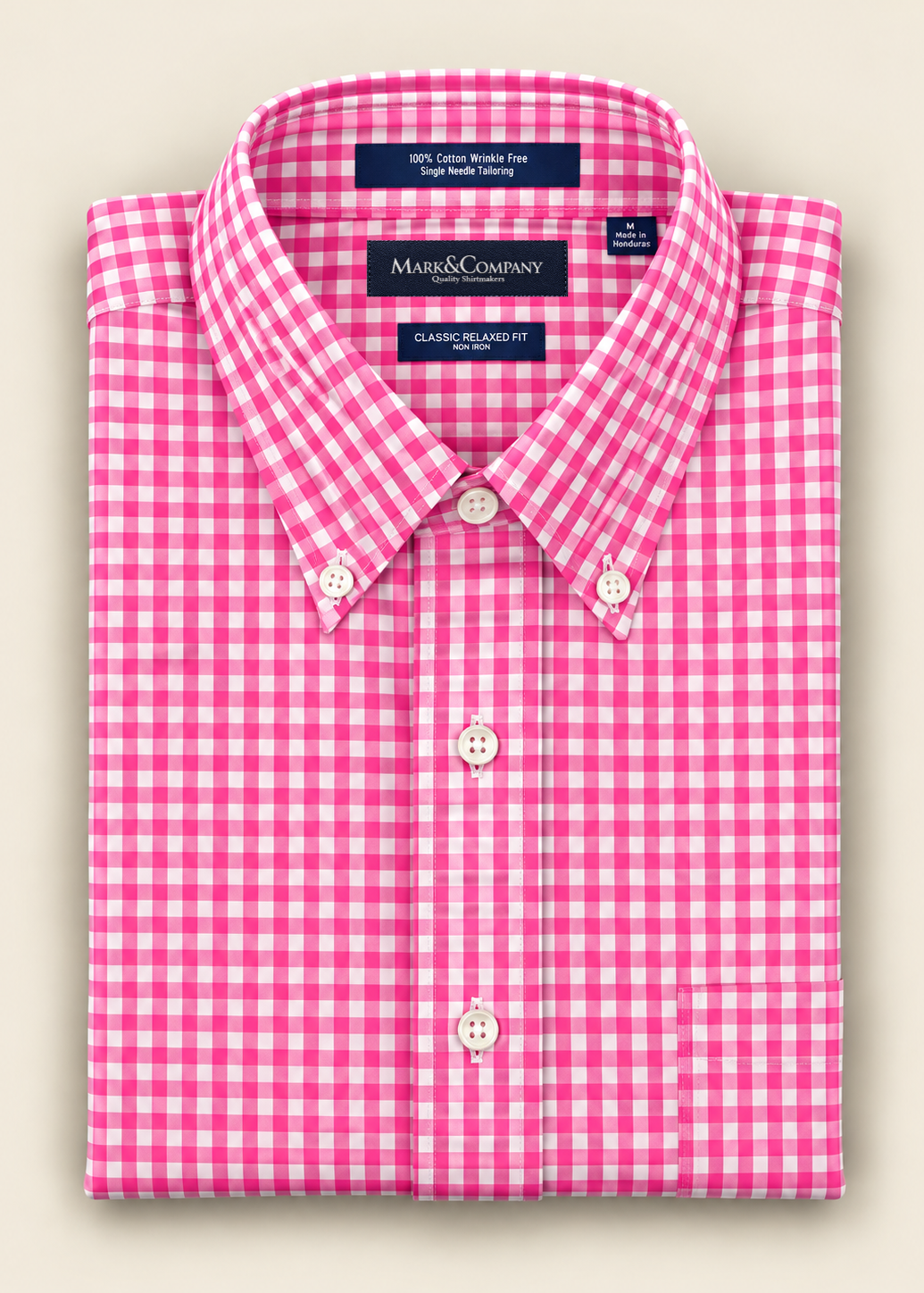 Classic Fit Button Down Collar Shirt