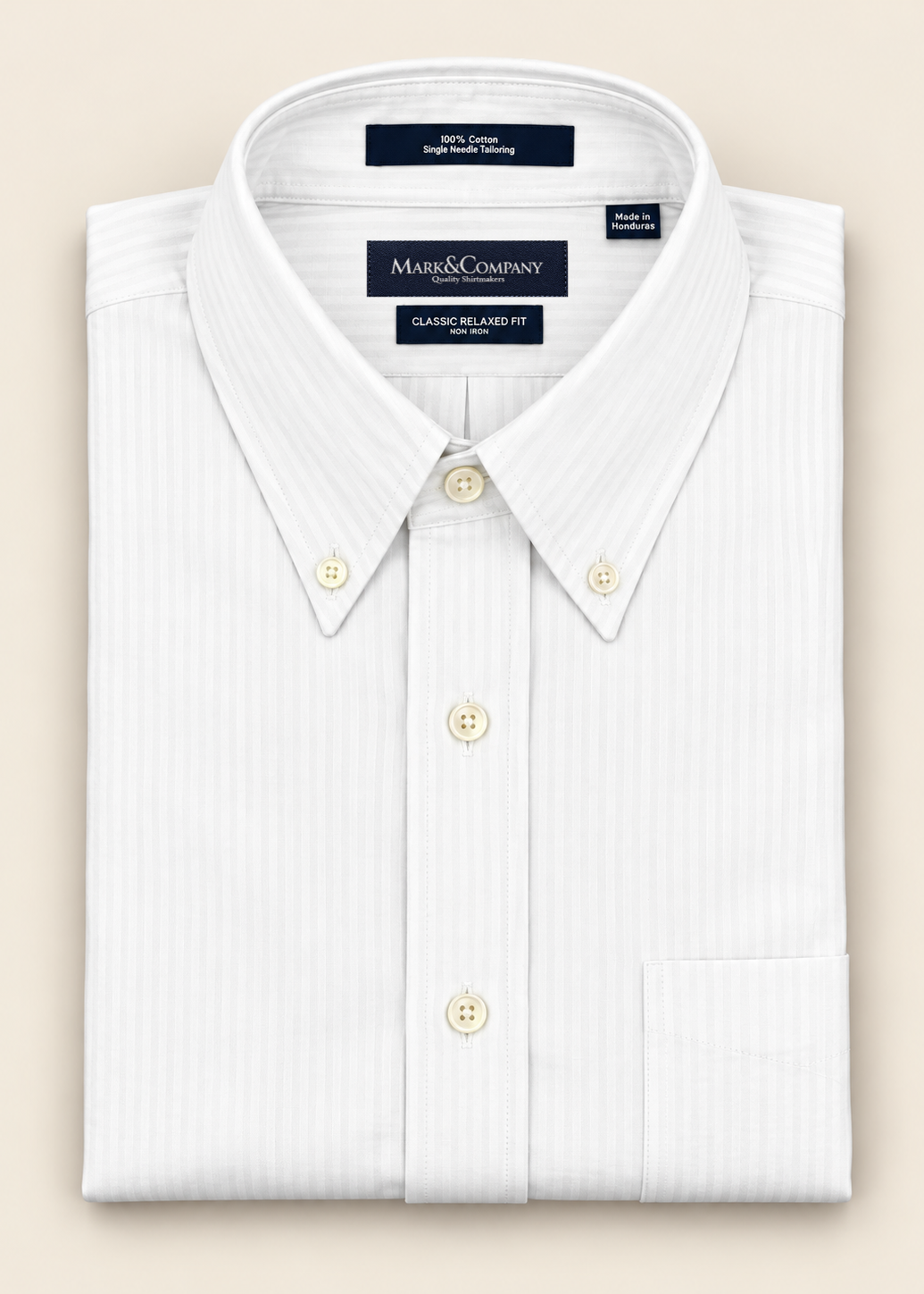 Classic Fit Button Down Collar Shirt