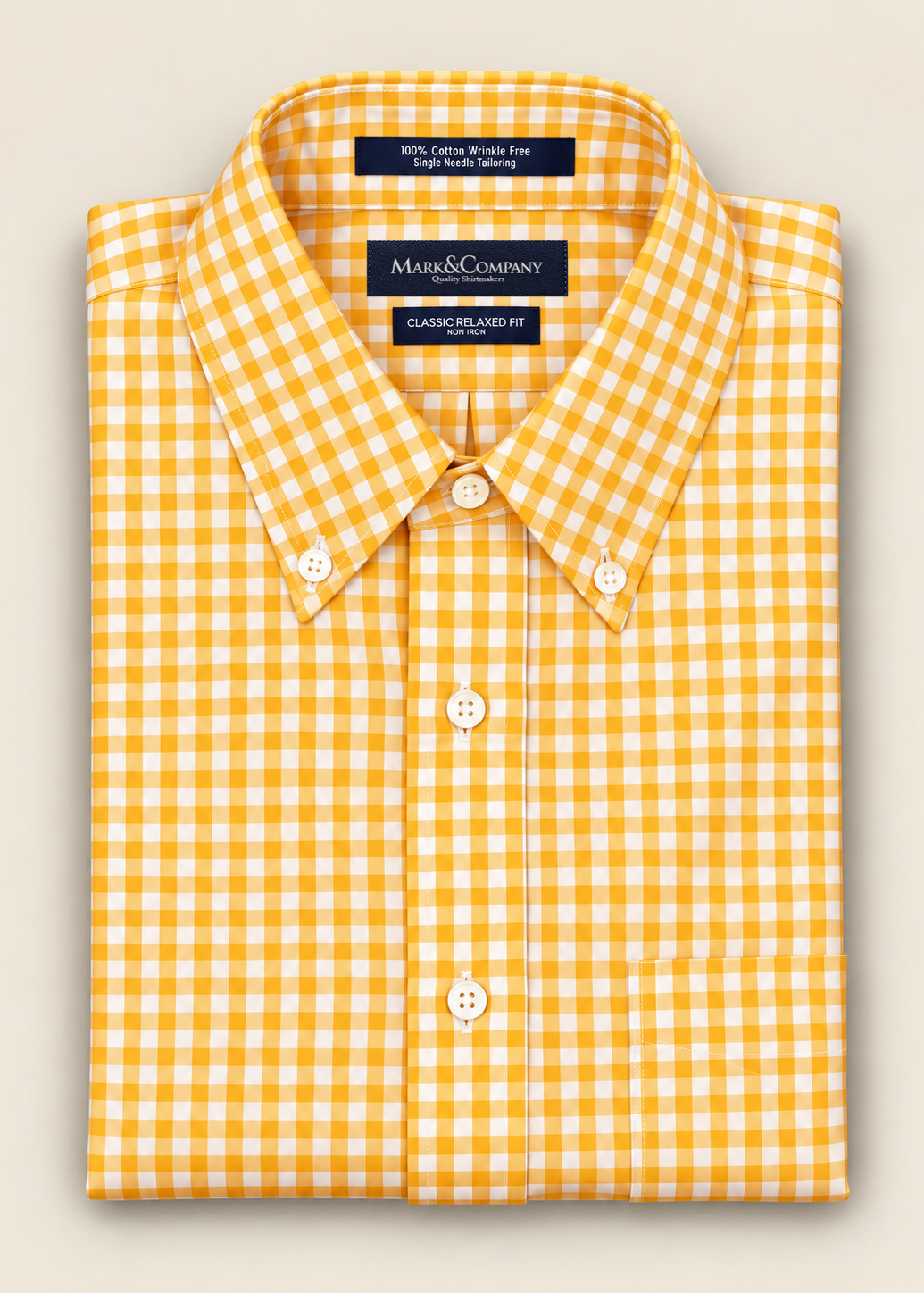 Classic Fit Button Down Collar Shirt