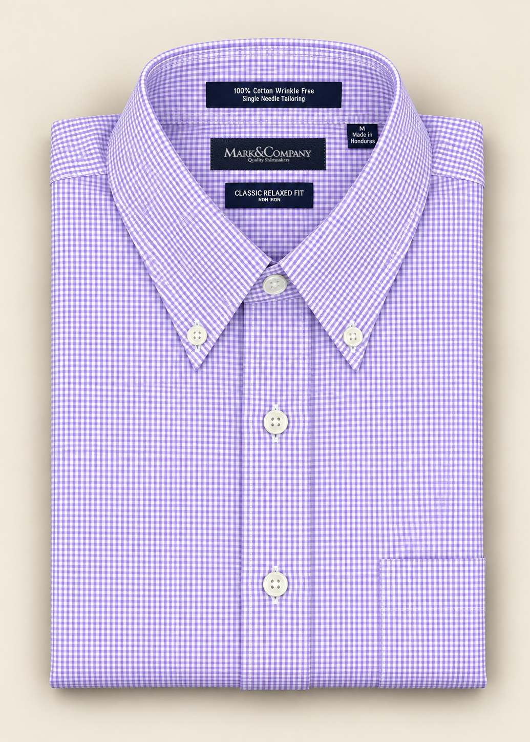 Classic Fit Button Down Collar Shirt