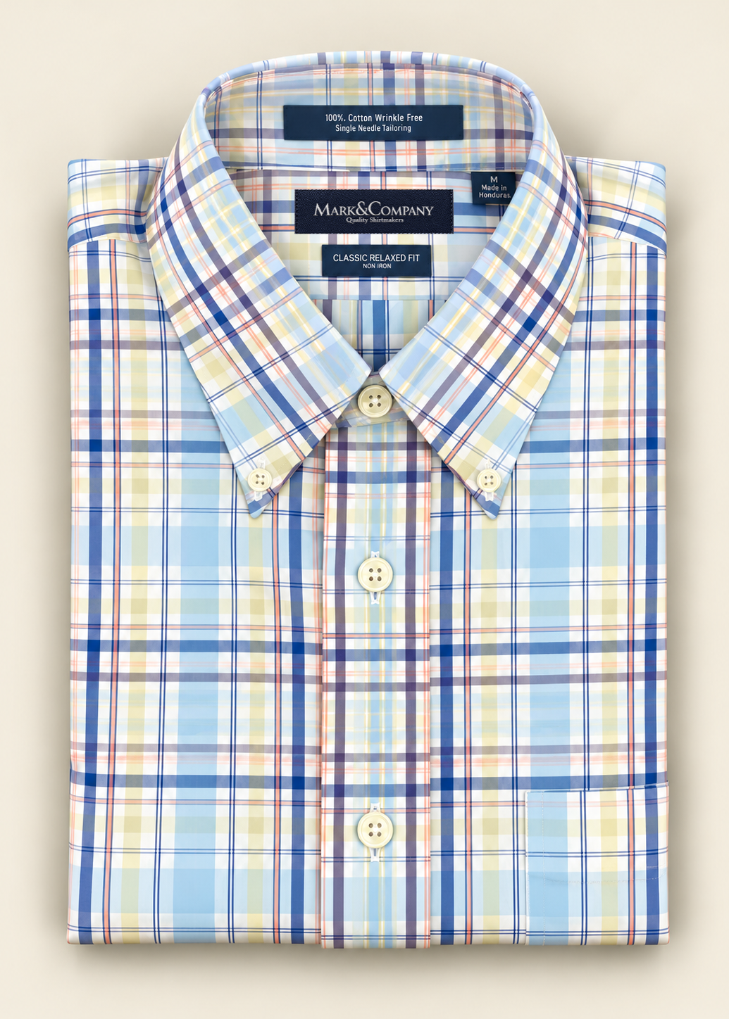 Classic Fit Button Down Collar Shirt