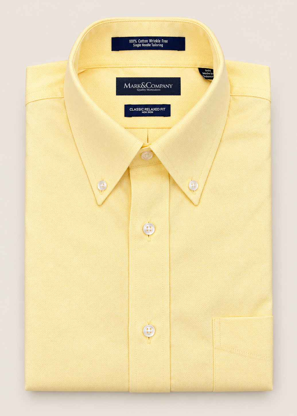 Classic Fit Button Down Collar Shirt