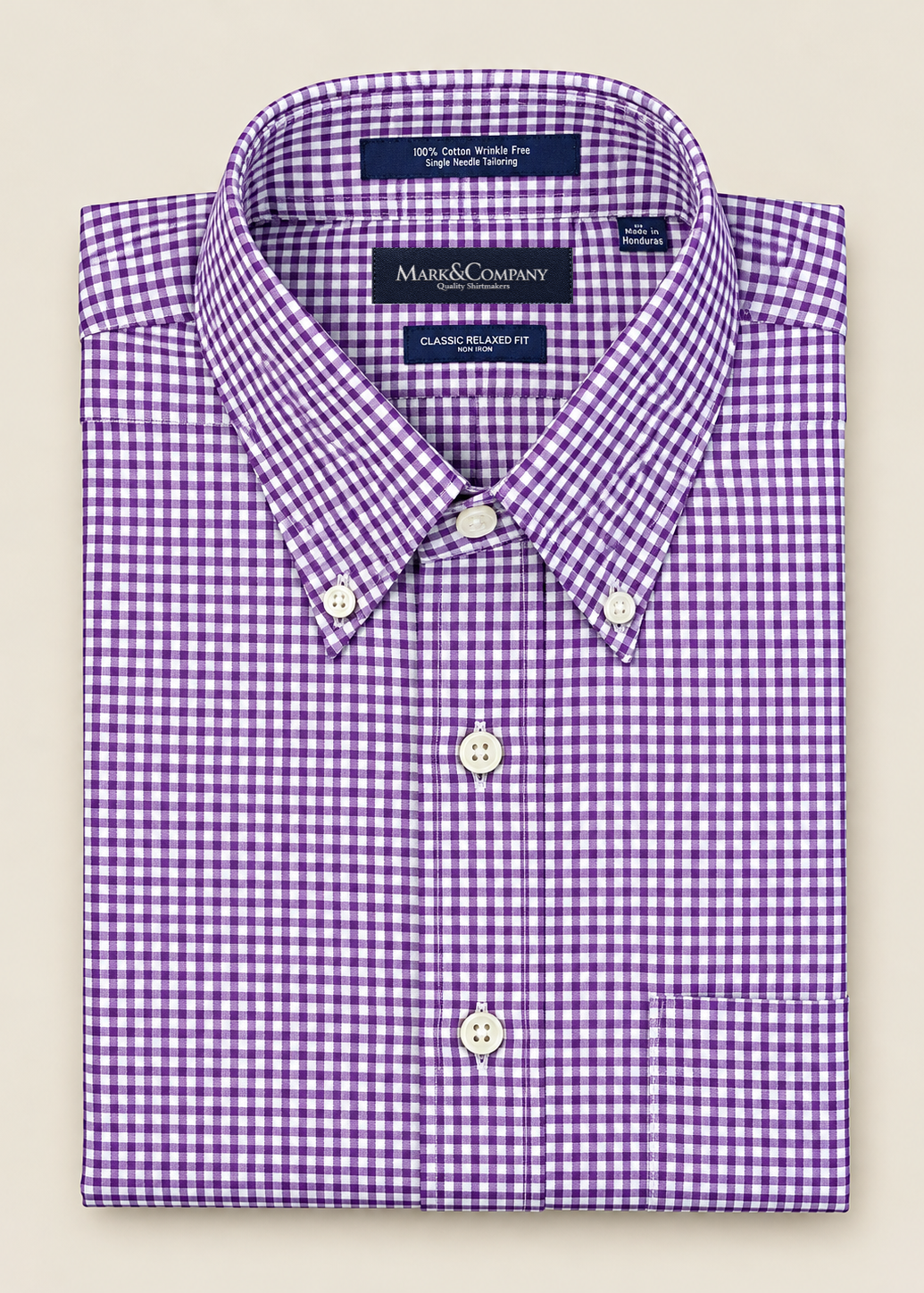 Classic Fit Button Down Collar Shirt