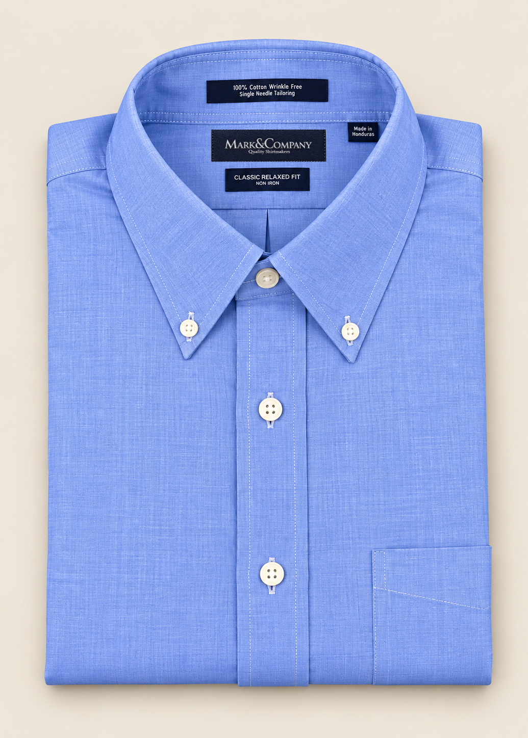 Classic Fit Button Down Collar Shirt