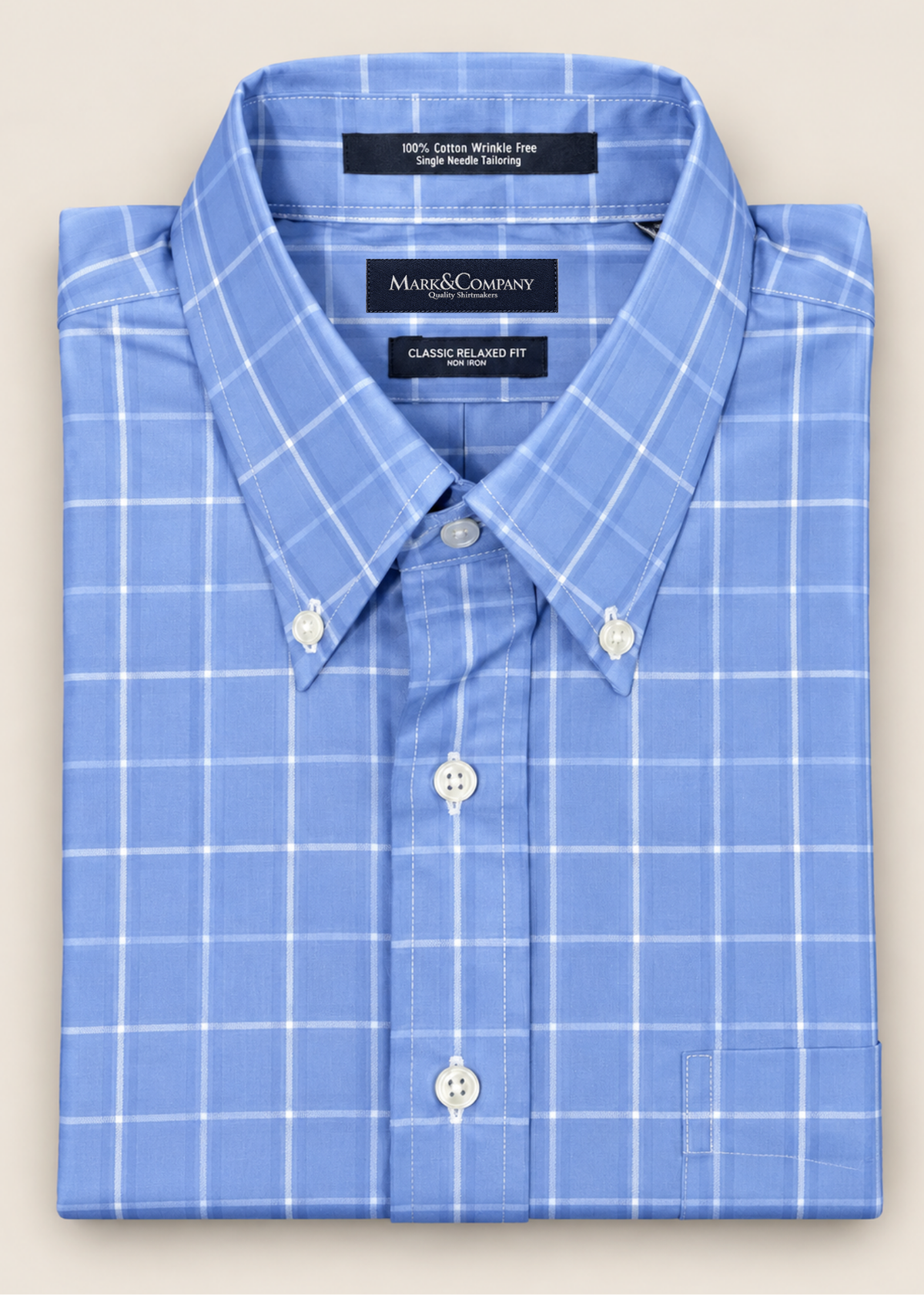 Classic Fit Button Down Collar Shirt
