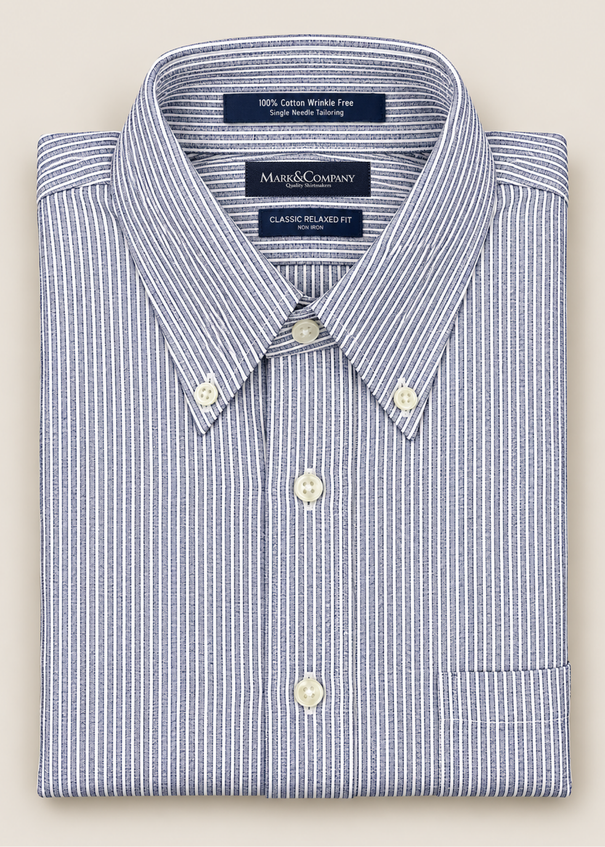 Classic Fit Button Down Collar Shirt