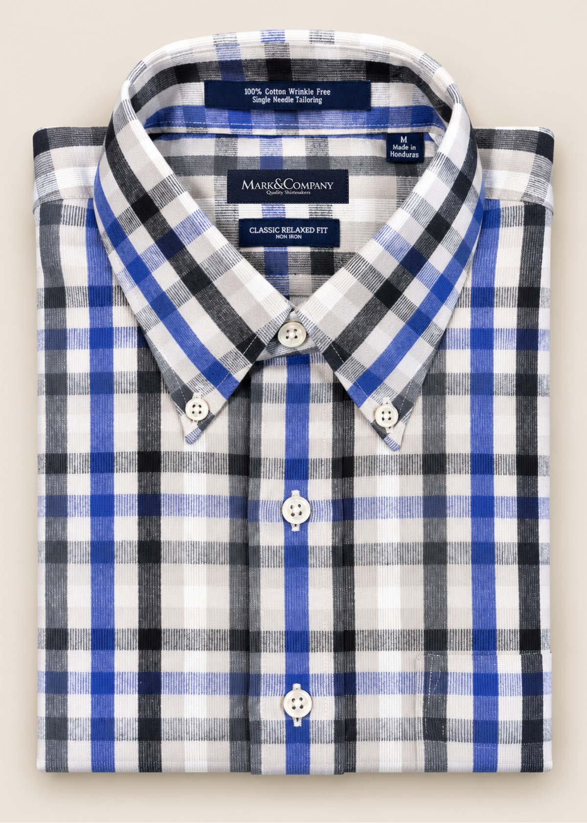 Classic Fit Button Down Collar Shirt
