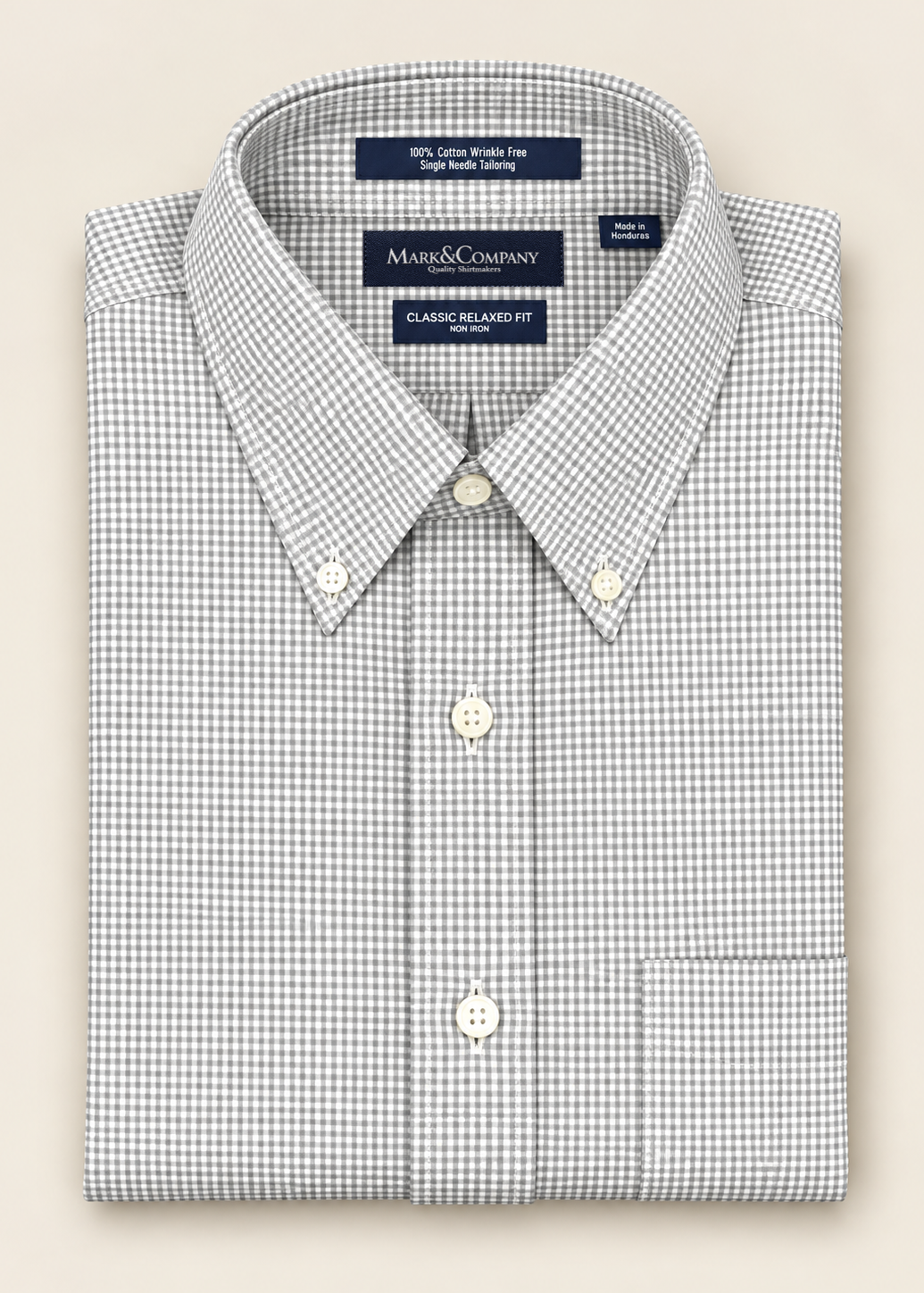 Classic Fit Button Down Collar Shirt