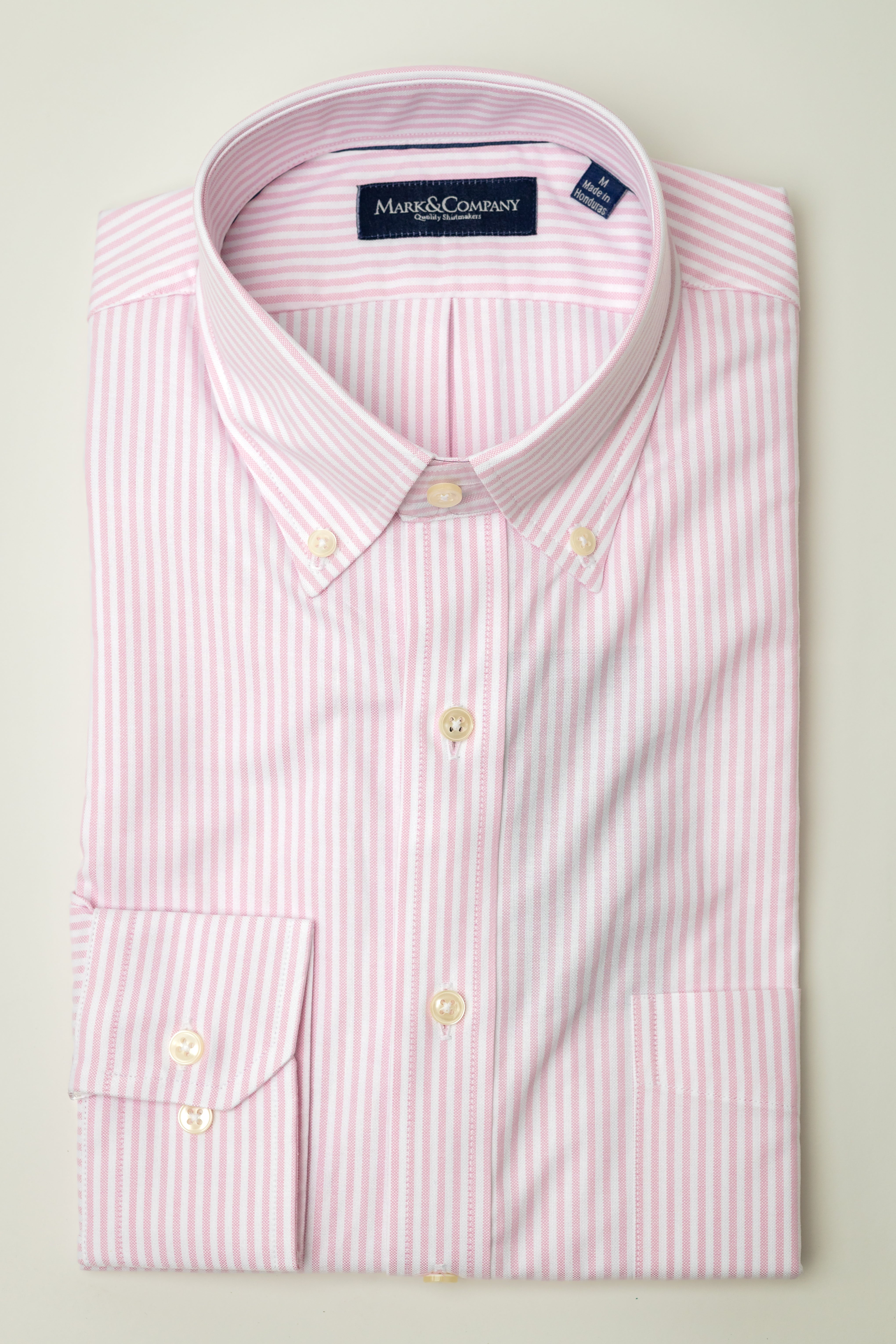 Classic Oxford Pink Striped