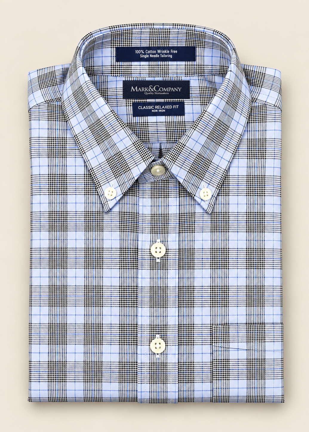 Classic Fit Button Down Collar Shirt