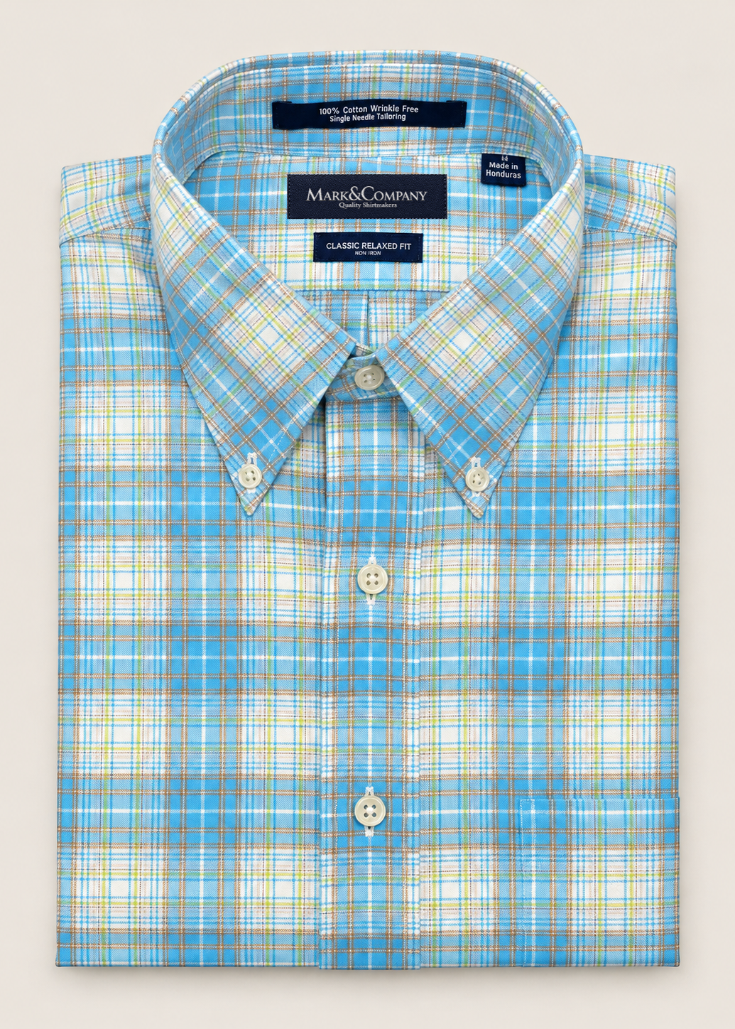 Classic Fit Button Down Collar Shirt