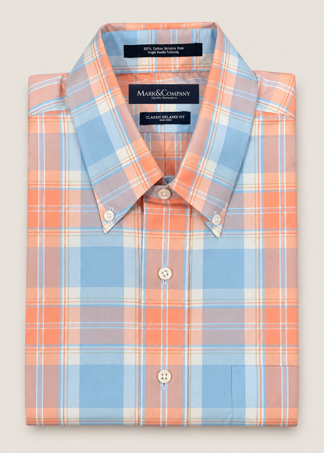 Classic Fit Button Down Collar Shirt