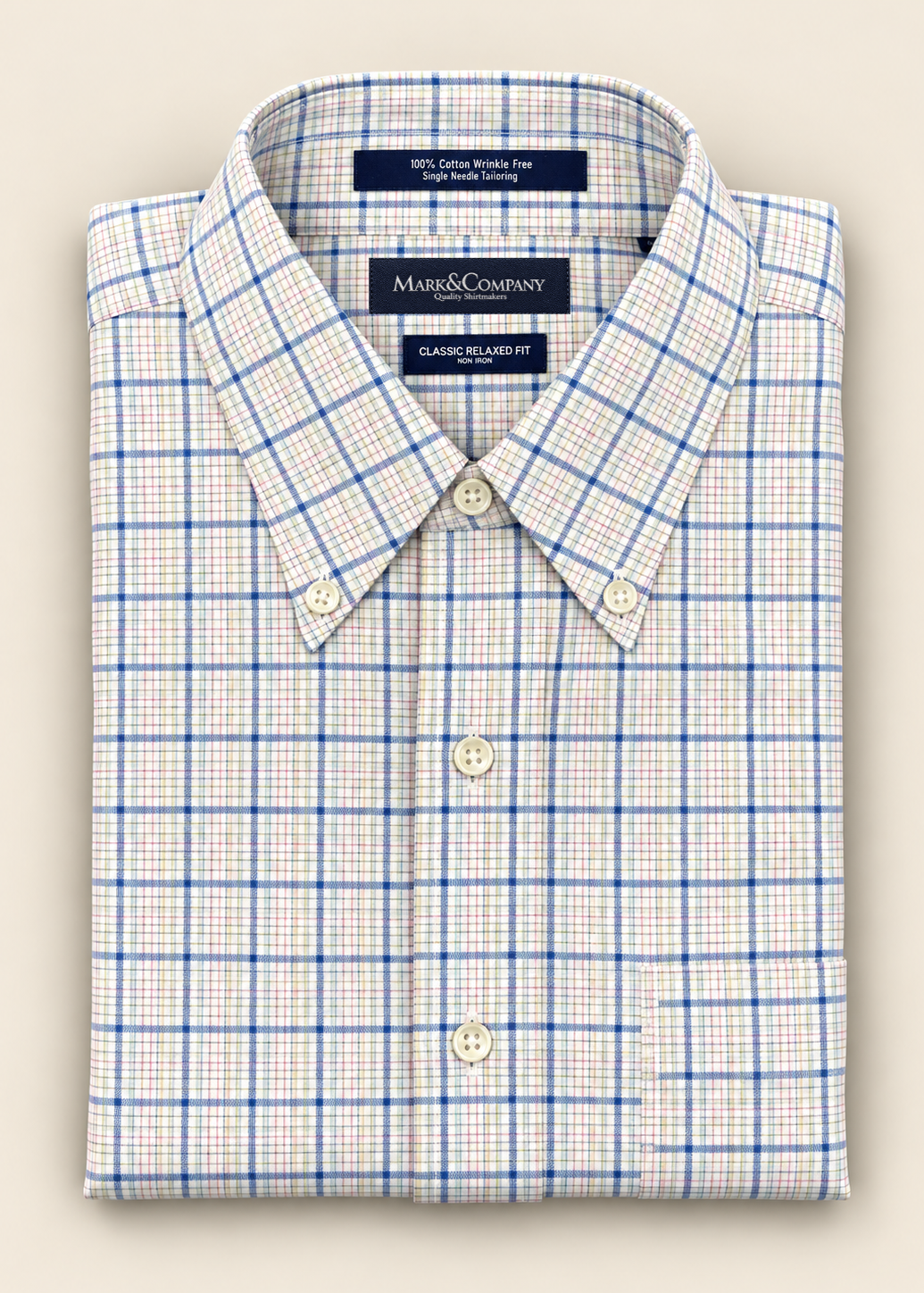 Classic Fit Button Down Collar Shirt