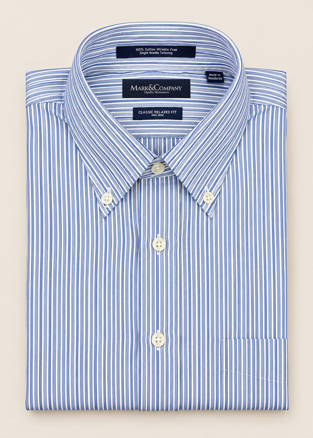 Classic Fit Button Down Collar Shirt