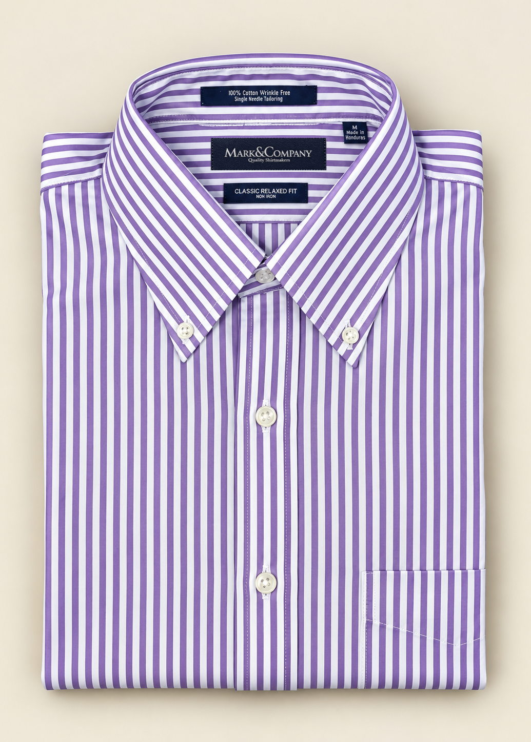 Classic Fit Button Down Collar Shirt