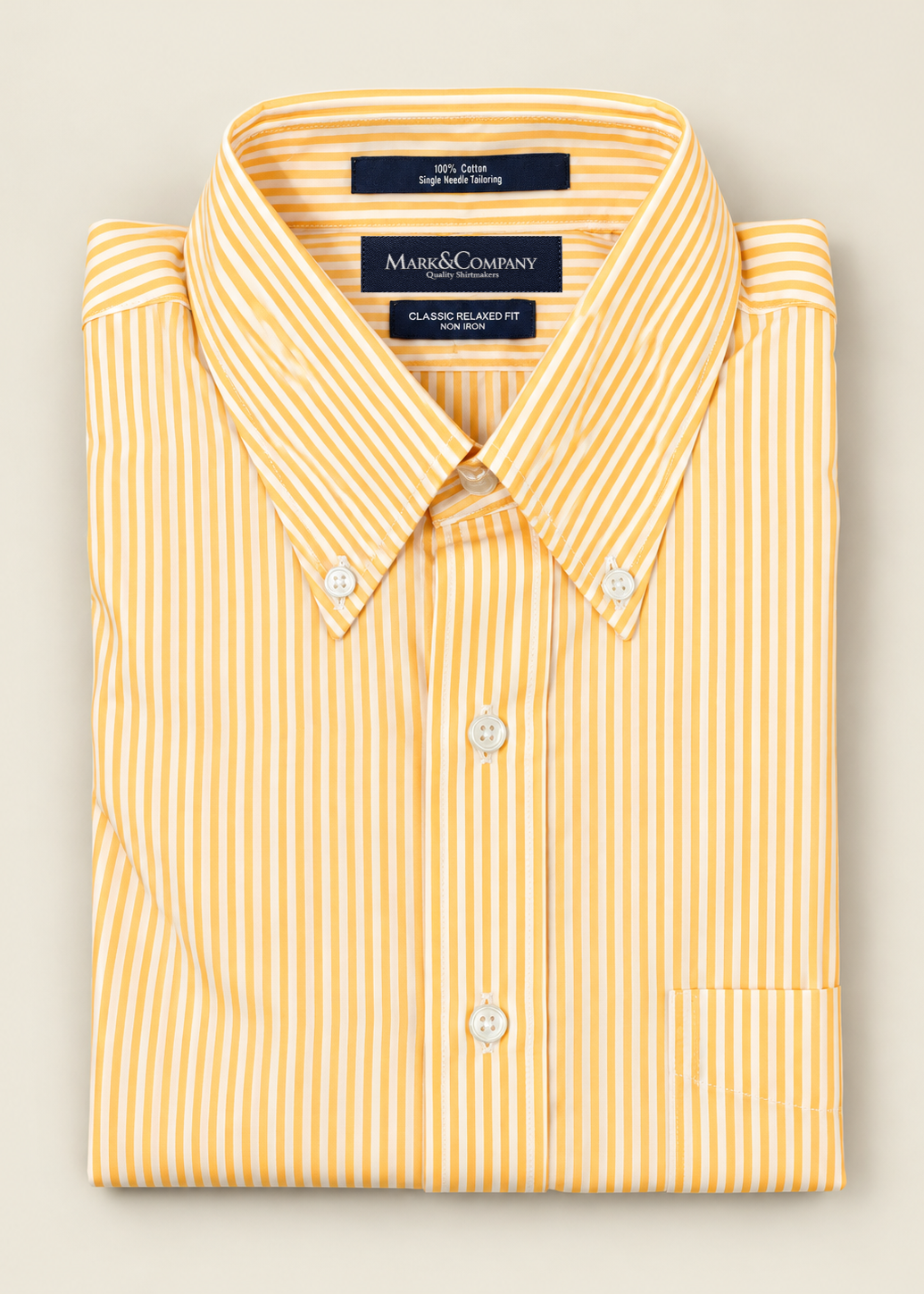 Classic Fit Button Down Collar Shirt