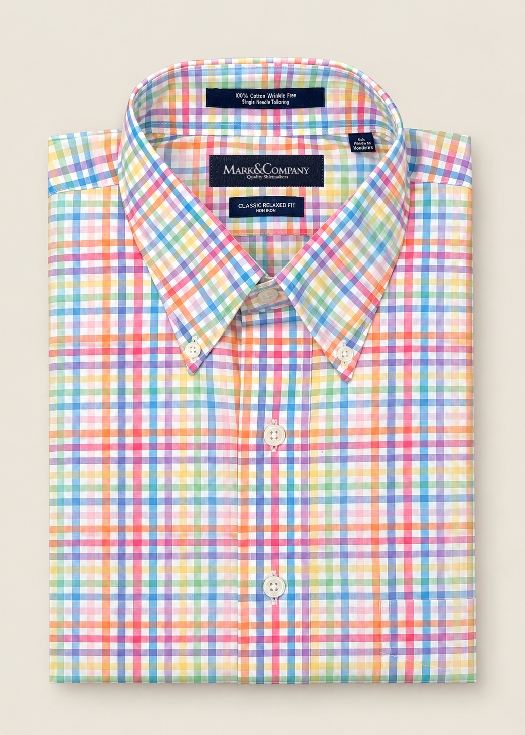 Classic Fit Button Down Collar Shirt