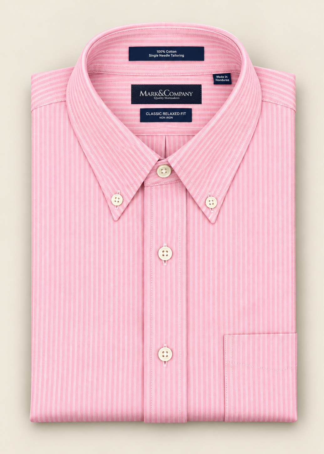 Classic Fit Button Down Collar Shirt