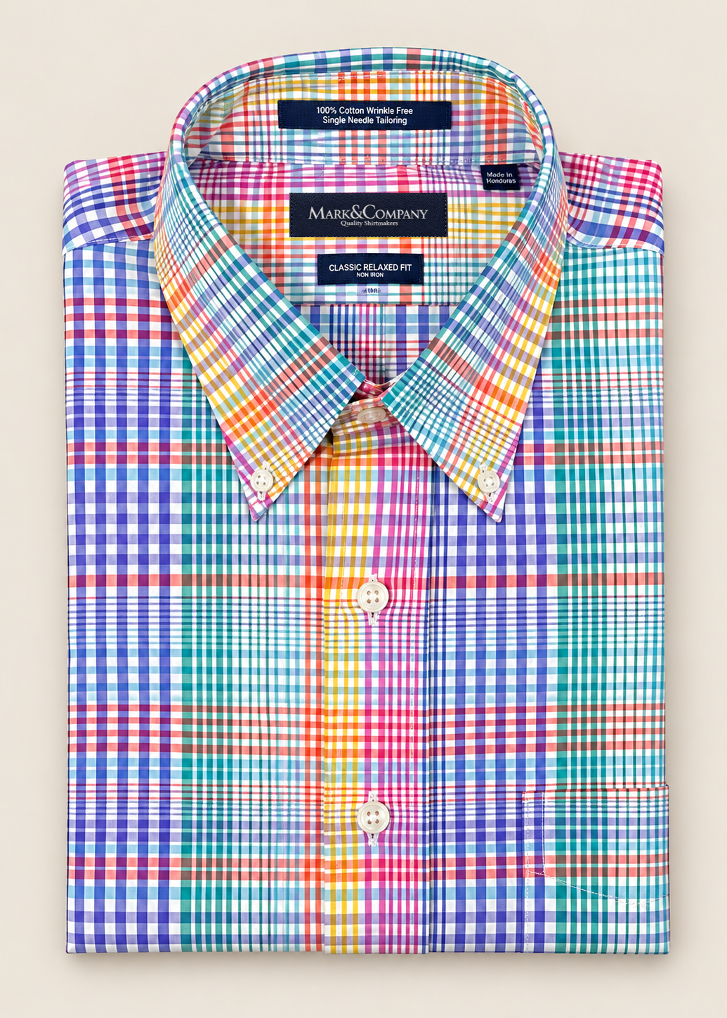 Classic Fit Button Down Collar Shirt