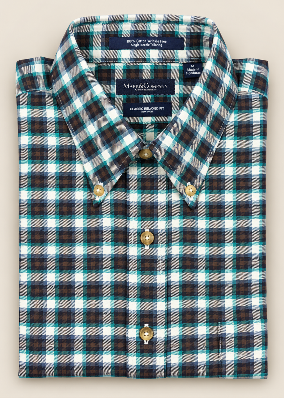 Classic Fit Button Down Collar Shirt