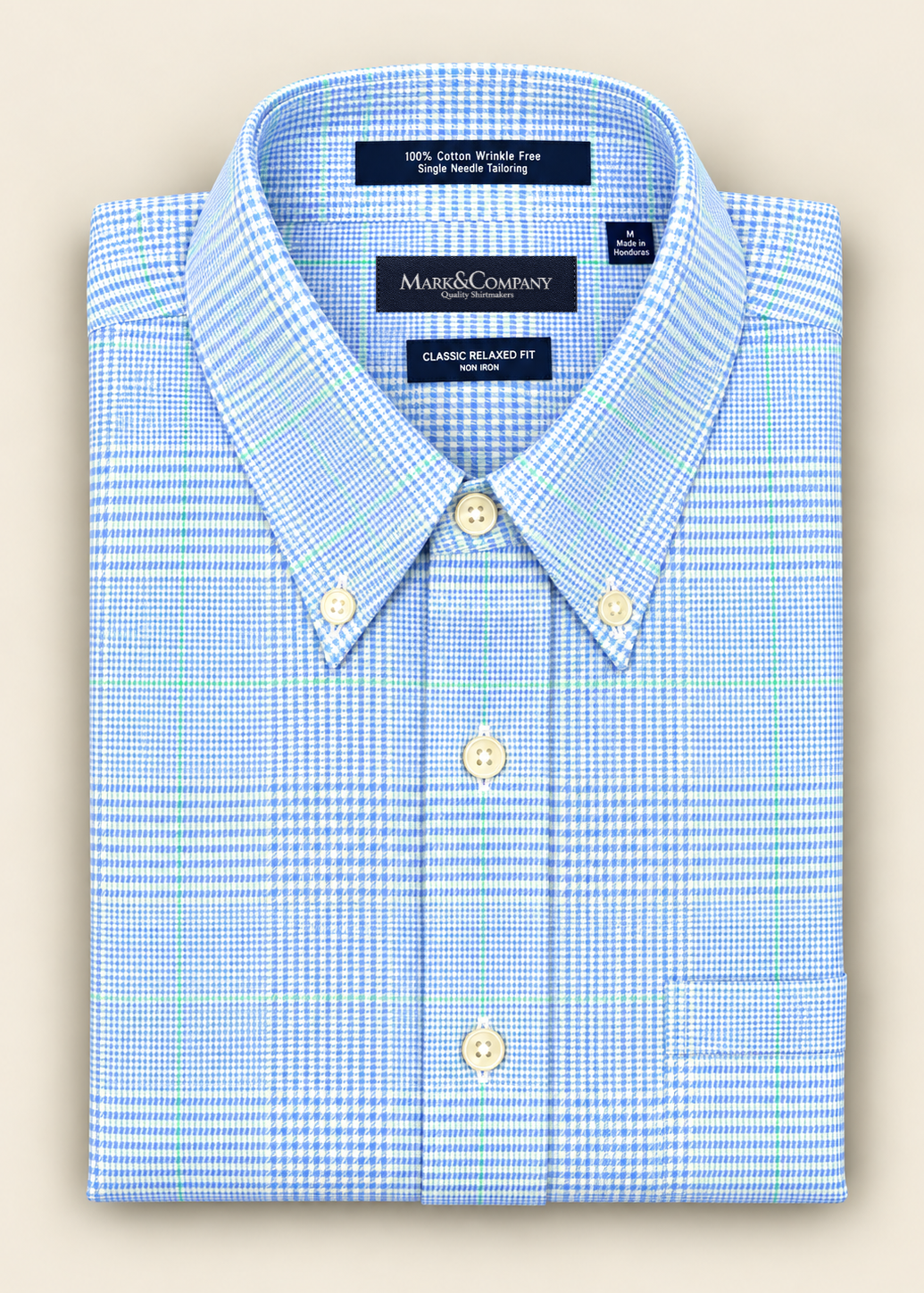 Classic Fit Button Down Collar Shirt